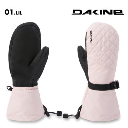 DAKINE/ダカイン レディース ミトングローブ WOMENS LYNX MITT 2024 SNOW BE237-775 スノボ スキー スノーグローブ 防寒 かわいい オーバーミトン ラバーテック シンプル 雪山 ゲレンデ 女性用