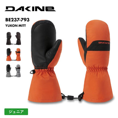 DAKINE/ダカイン キッズ ミトングローブ 【YOUTH】YUKON MITT 2024 SNOW BE237-793 スノボ スキー スノーグローブ 防寒 スノーボード 雪山 登山 キャンプ ゲレンデ 正規品 ジュニア 子供用 こども用 男の子用 女の子用