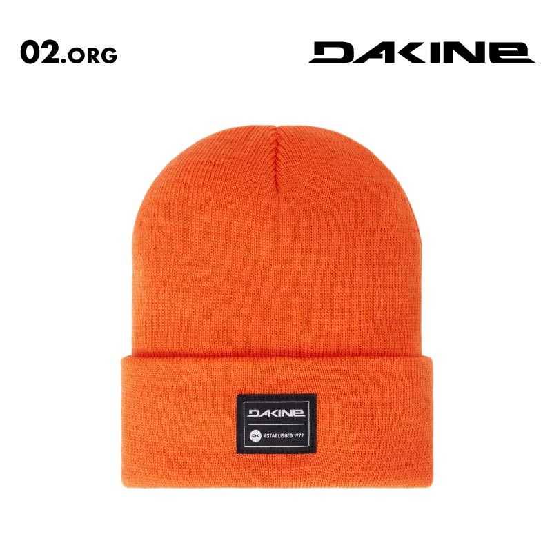 DAKINE/ダカイン メンズ ニット帽 CUTTER BEANIE 2024 SNOW BE232-911 ビーニー 帽子 スノーボード スキー ニットキャップ 防寒 カフビーニー リブ編み ロゴ 男性用 男性用【メール便発送 24FW-03】