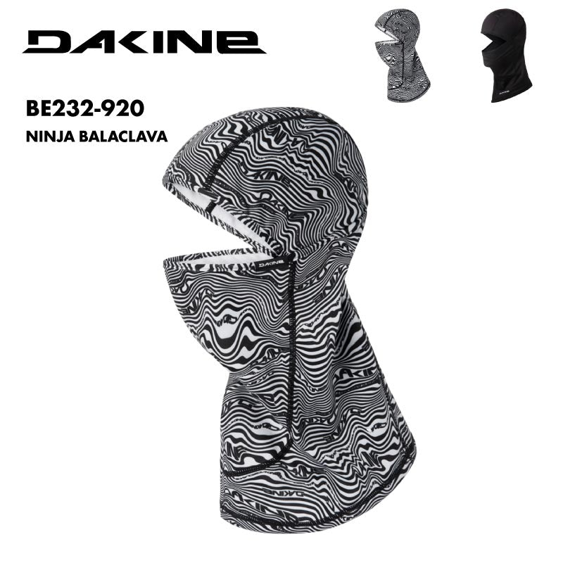 DAKINE/ダカイン メンズ バラクラバ NINJA BALACLAVA 2024 SNOW BE232-920 フード付きネックウォーマー スキー スノーボード ウインタースポーツ 防寒 速乾性 通気性 ヒンジ付き 雪焼け防止 男性用 男性用【メール便発送 24FW-03】