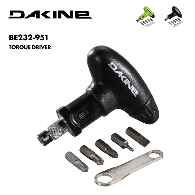 DAKINE/ダカイン メンズ ドライバーSET TORQUE DRIVER 2024 SNOW BE232-951 スノーボード スキー ウインタースポーツ メンテナンス ユニセックス メジャー付き 6ピースラチェット ブランド 男性用