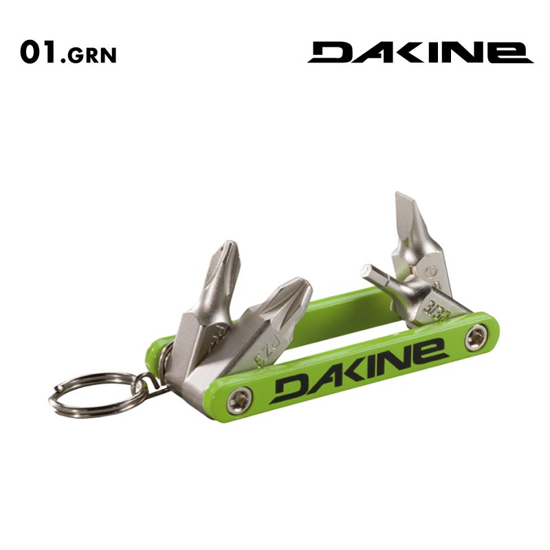 DAKINE/ダカイン メンズ ドライバーSET FIDGET TOOL 2024 SNOW BE232-953 スノーボード スキー ウインタースポーツ メンテナンス ユニセックス メジャー付き 6ピースラチェット ブランド 男性用