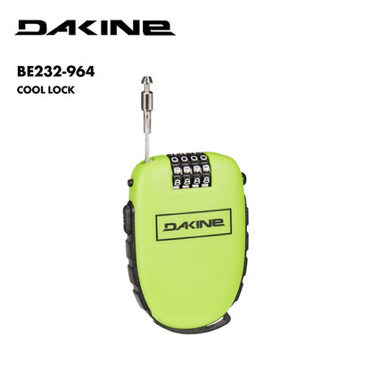 DAKINE/ダカイン メンズ ケーブルコンビネーションロック COOL LOCK 2024 SNOW BE232-964 スノーボード スノボ 板用 ブーツ 鍵 ウインタースポーツ 防犯 キー ブランド 正規品 男性用