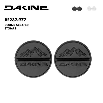 DAKINE/ダカイン メンズ デッキパット ROUND SCRAPER STOMPS 2024 SNOW BE232-977 スノーボード スノボ 板 滑り止め 足置き 操作性向上 すべり止め ストンプパッド 2個入り 正規品 男性用【メール便発送 24FW-03】