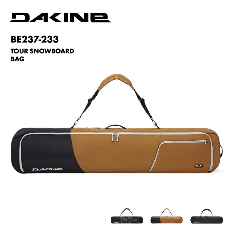 DAKINE/ダカイン メンズ スノーボードバッグ TOUR SNOWBOARD BAG 2024 SNOW BE237-233 スノボ スノーボード かばん ケース 板 柄 デッキ おしゃれ 雪山 ゲレンデ 男性用