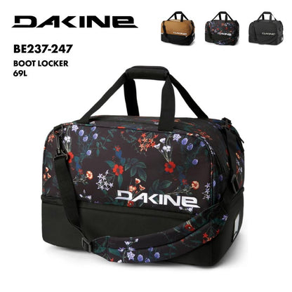 DAKINE/ダカイン メンズ ブーツバッグ BOOT LOCKER 69L 2024 SNOW BE237-247 スノボ スキー かばん ショルダー 防水 69L ウインタースポーツ シンプル 柄 ゲレンデ 男性用