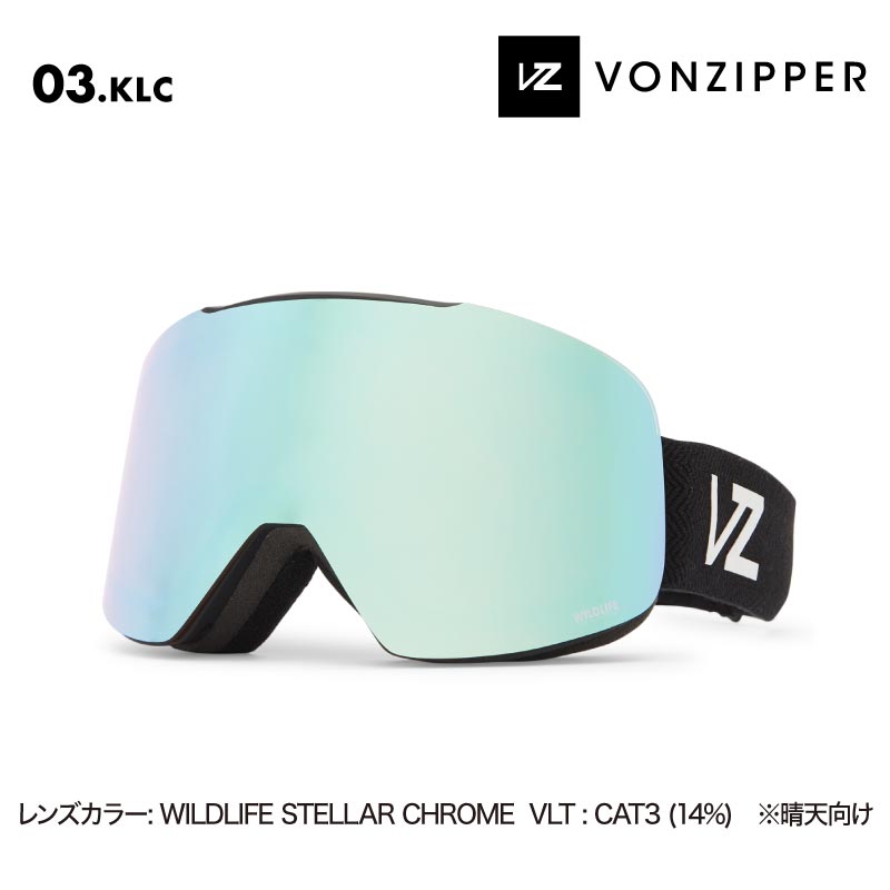 VONZIPPER/ボンジッパー メンズ 平面レンズ ゴーグル OUTRO 2024-25 SNOW BE21M-707 スノボ スノーボード スキー スノー ブランド おしゃれ 男性用