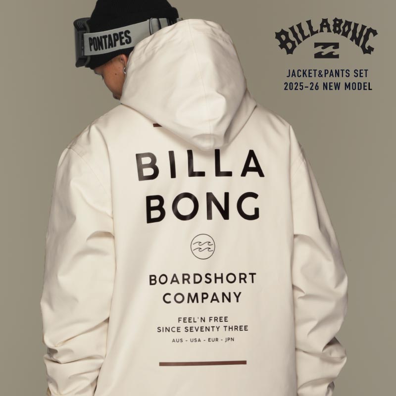 BILLABONG ジャケット×PONTAPES パンツ ビラボン スノーボードウェア