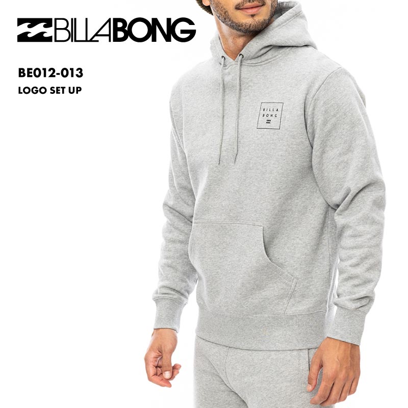 BILLABONG/ビラボン メンズ パーカー LOGO SET UP 2024 FALL BE012-013 長袖 長そで 秋冬 裏毛素材 ワンポイントロゴ ブランド 正規品 男性用