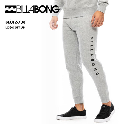 BILLABONG/ビラボン メンズ スウェットパンツ LOGO SET UP 2024 FALL BE012-708 ロングパンツ ウエストコード 秋冬 裏毛素材 ロゴ ブランド 正規品 男性用 長ズボン