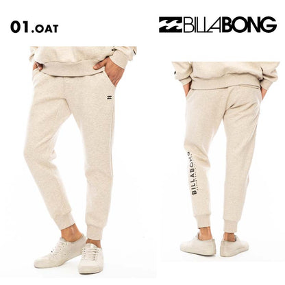 BILLABONG/ビラボン メンズ 撥水 スウェットパンツ WAVE LAYER PANT 2024 FALL BE012-711 ロングパンツ 長ズボン 秋冬 裏毛素材 撥水加工 保温 ブランド 正規品 男性用 ロゴ