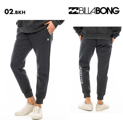 BILLABONG/ビラボン メンズ 撥水 スウェットパンツ WAVE LAYER PANT 2024 FALL BE012-711 ロングパンツ 長ズボン 秋冬 裏毛素材 撥水加工 保温 ブランド 正規品 男性用 ロゴ