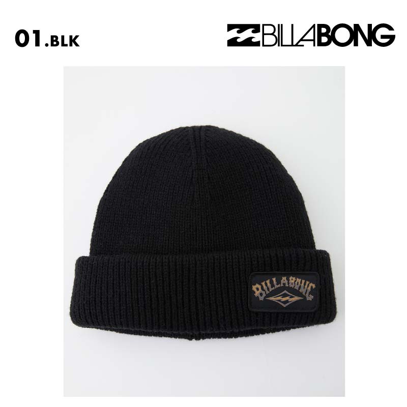 BILLABONG/ビラボン メンズ ニット帽 BALACLAVA BEANIE 2024 FALL BE012-947 男性用 シンプル ニットキャップ ビーニー ロゴ おしゃれ 帽子 ２WAY バラクラバ 防寒【メール便発送 24FW-02】