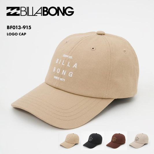 BILLABONG/ビラボン レディース キャップ LOGO CAP 2025 SPRING BF013-915 アウトドア ビーチ サイズ調整可 紫外線対策 帽子 ブランド シンプル 日よけ 日焼け防止 ブランド 女性用