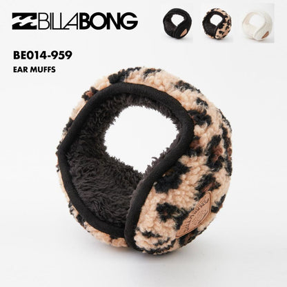 BILLABONG/ビラボン レディース イヤーマフラー EAR MUFFS 2024 FALL BE014-959 耳当て ファー ボア 防寒 ロゴ 柔らかい