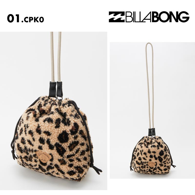 BILLABONG/ビラボン レディース ショルダーバッグ BOA SHOLDER BAG 2024 FALL BE014-957 鞄 かばん モコモコ ふわふわ 肩掛け 秋冬 普段使い 小さめ ミニサイズ 女性用