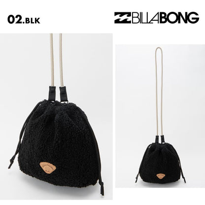 BILLABONG/ビラボン レディース ショルダーバッグ BOA SHOLDER BAG 2024 FALL BE014-957 鞄 かばん モコモコ ふわふわ 肩掛け 秋冬 普段使い 小さめ ミニサイズ 女性用