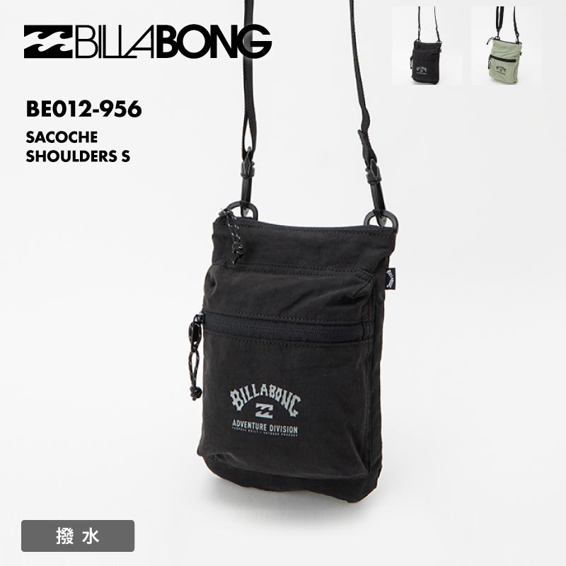 BILLABONG/ビラボン メンズ ショルダーバッグ SACOCHE SHOULDERS S 2024 FALL BE012-956 鞄 かばん ミニサイズ 撥水加工 アウトドア 小さめ 肩掛け 普段使い 軽量 男性用