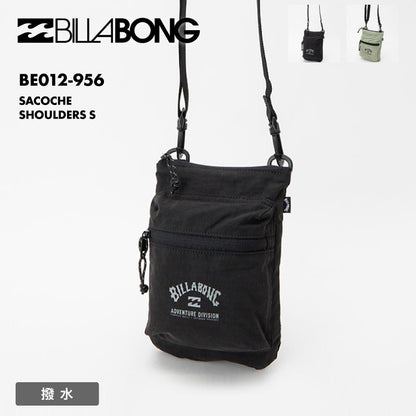 BILLABONG/ビラボン メンズ ショルダーバッグ SACOCHE SHOULDERS S 2024 FALL BE012-956 鞄 かばん ミニサイズ 撥水加工 アウトドア 小さめ 肩掛け 普段使い 軽量 男性用