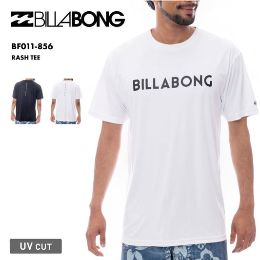 BILLABONG/ビラボン メンズ 半袖 ラッシュガード RASH TEE 2025 SPRING BF011-856 半そで Tシャツ 水着 ビーチ 海 海水浴 ロゴ シンプル ブランド 正規品 男性用[メール便発送 25SS-02]