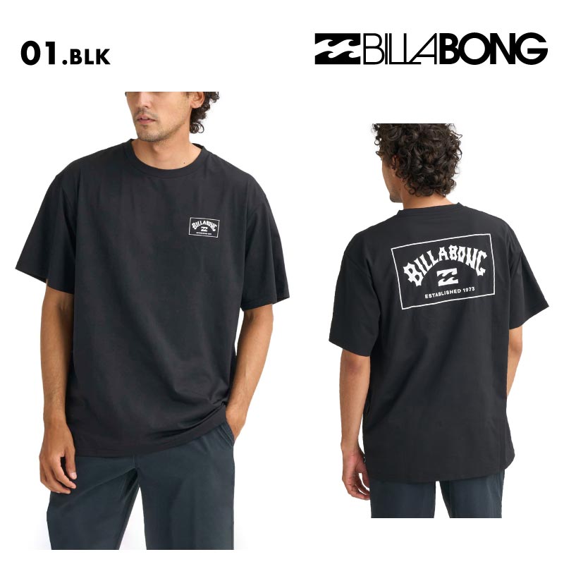BILLABONG/ビラボン メンズ 半袖 ラッシュガード SURF FLEX TEE 2026 SPRING BG011-858 水着 紫外線対策 日焼け防止 サーフィン 海水浴 ビーチ SUP おしゃれ 水陸両用 正規品 男性用【メール便発送 26SS-02】