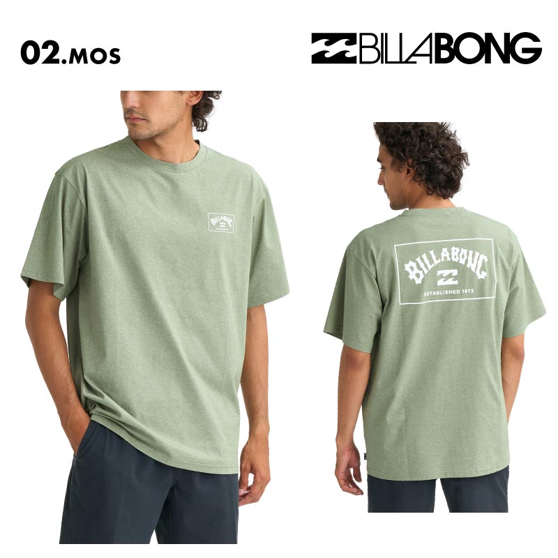 BILLABONG/ビラボン メンズ 半袖 ラッシュガード SURF FLEX TEE 2026 SPRING BG011-858 水着 紫外線対策 日焼け防止 サーフィン 海水浴 ビーチ SUP おしゃれ 水陸両用 正規品 男性用【メール便発送 26SS-02】