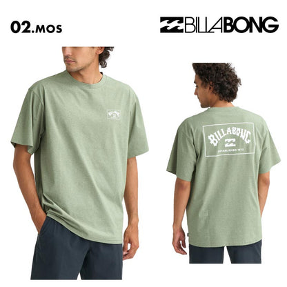 BILLABONG/ビラボン メンズ 半袖 ラッシュガード SURF FLEX TEE 2026 SPRING BG011-858 水着 紫外線対策 日焼け防止 サーフィン 海水浴 ビーチ SUP おしゃれ 水陸両用 正規品 男性用【メール便発送 26SS-02】