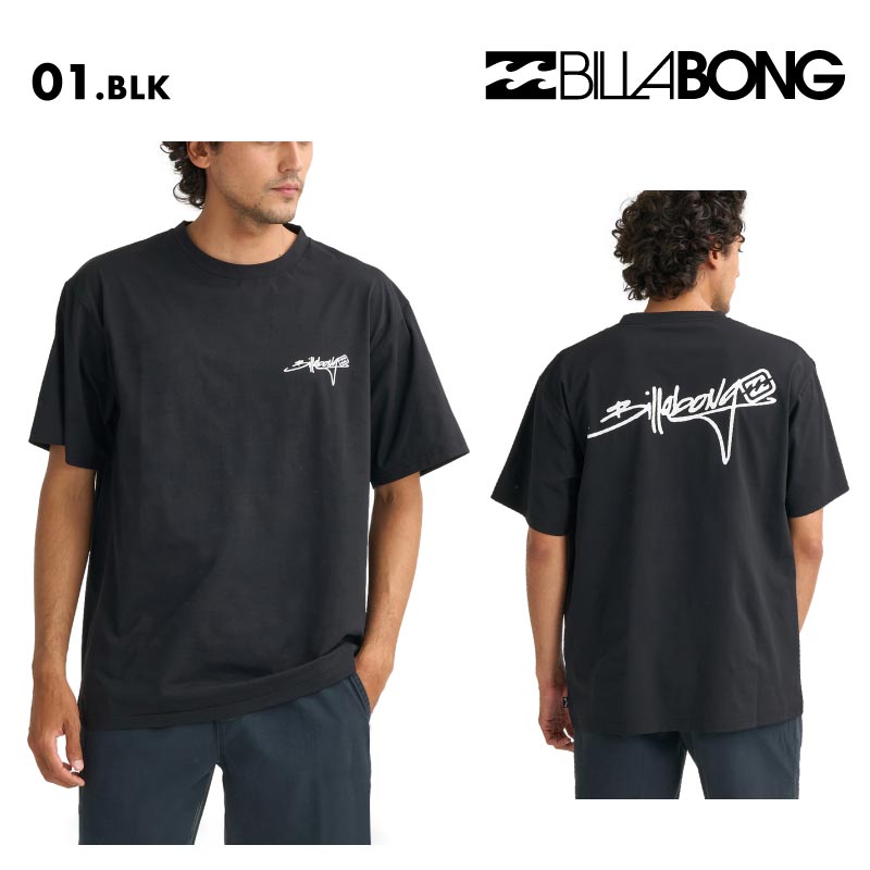 BILLABONG/ビラボン メンズ 半袖 ラッシュガード SURF FLEX TEE 2026 SPRING BG011-859 水着 紫外線対策 日焼け防止 サーフィン 海水浴 ビーチ SUP おしゃれ 水陸両用 正規品 男性用【メール便発送 26SS-02】