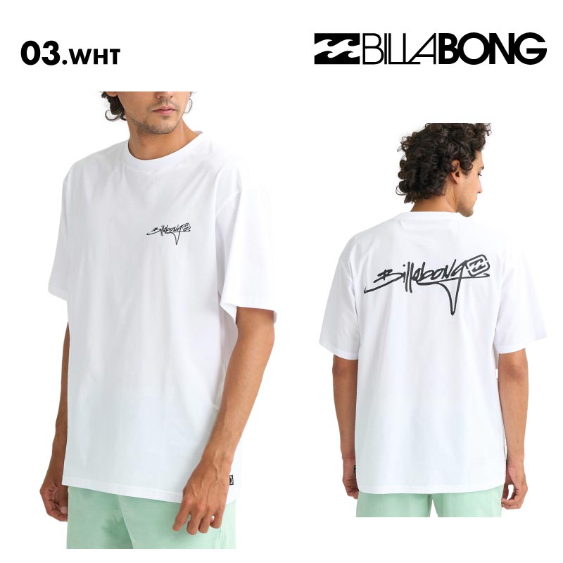 BILLABONG/ビラボン メンズ 半袖 ラッシュガード SURF FLEX TEE 2026 SPRING BG011-859 水着 紫外線対策 日焼け防止 サーフィン 海水浴 ビーチ SUP おしゃれ 水陸両用 正規品 男性用【メール便発送 26SS-02】