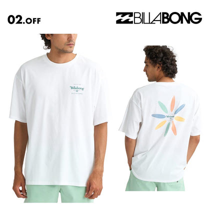 BILLABONG/ビラボン メンズ 半袖 ラッシュガード SOFTTY TEE 2026 SPRING BG011-861 水着 紫外線対策 日焼け防止 サーフィン 海水浴 ビーチ SUP おしゃれ 水陸両用 正規品 男性用【メール便発送 26SS-02】