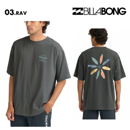 BILLABONG/ビラボン メンズ 半袖 ラッシュガード SOFTTY TEE 2026 SPRING BG011-861 水着 紫外線対策 日焼け防止 サーフィン 海水浴 ビーチ SUP おしゃれ 水陸両用 正規品 男性用【メール便発送 26SS-02】