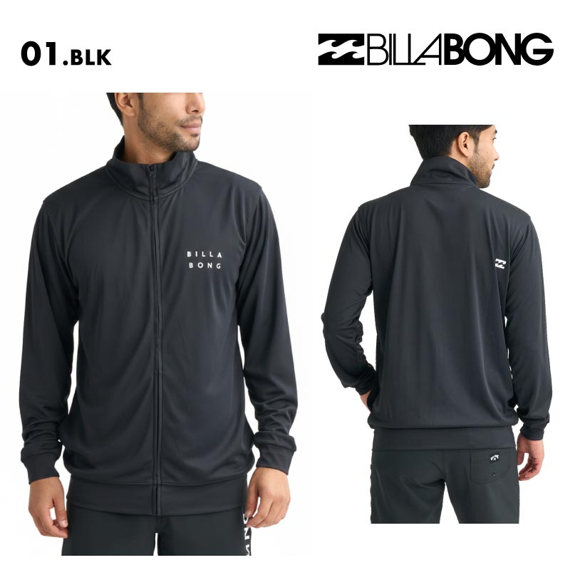 BILLABONG/ビラボン メンズ 長袖 ジップラッシュガード RASH ZIP THRU 2026 SPRING BG011-854 水着 紫外線対策 日焼け防止 サーフィン 海水浴 ビーチ SUP おしゃれ 水陸両用 正規品 男性用【メール便発送 26SS-02】