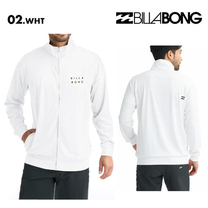 BILLABONG/ビラボン メンズ 長袖 ジップラッシュガード RASH ZIP THRU 2026 SPRING BG011-854 水着 紫外線対策 日焼け防止 サーフィン 海水浴 ビーチ SUP おしゃれ 水陸両用 正規品 男性用【メール便発送 26SS-02】