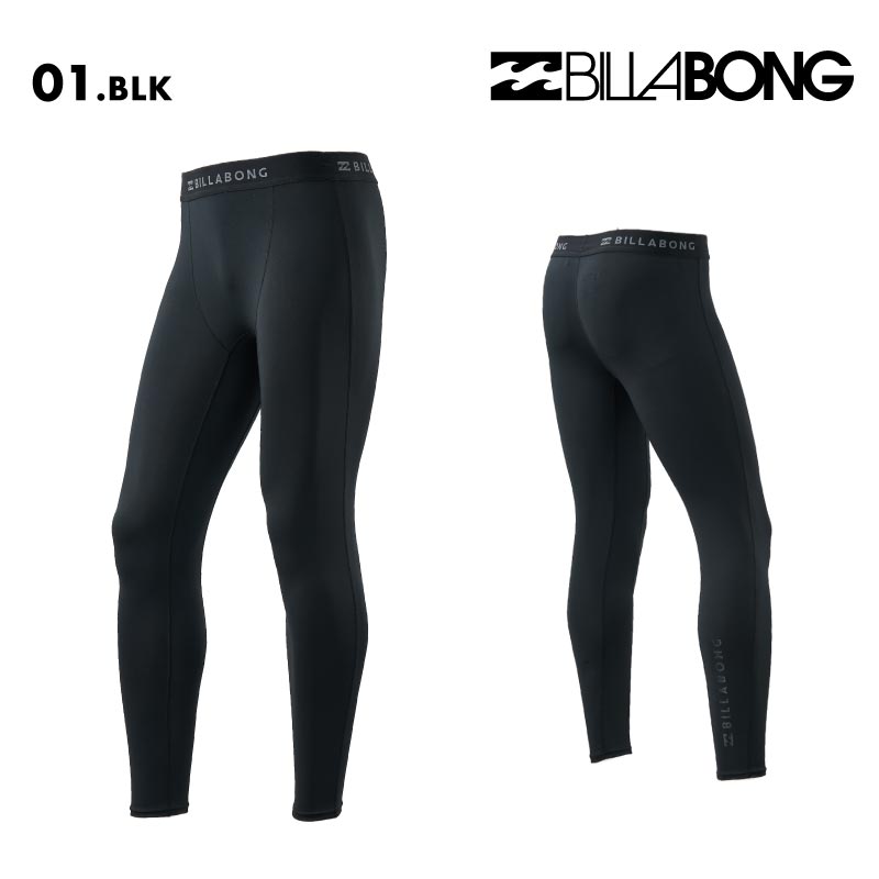 BILLABONG/ビラボン メンズ レギンス SOLID LEGGINS 2026 SPRING BG011-494 タイツ 夏用 サマータイツ 日焼け防止 紫外線対策 アンダーウェア 水着 海水浴 マリンウェア ビーチ 男性用【メール便発送 26SS-02】