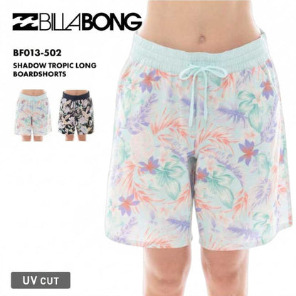 BILLABONG/ビラボン レディース サーフパンツ SHADOW TROPIC LONG BOARDSHORTS 2025 SPRING BF013-502 ボードショーツ 水着 ハーフパンツ 調整可 キーコード ドローコード UV ストレッチ かわいい おしゃれ 女性用[メール便発送 25SS-04]