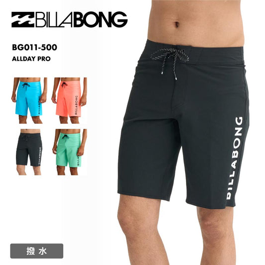 BILLABONG/ビラボン メンズ サーフパンツ ALLDAY PRO 2026 SPRING BG011-500 水着 海水パンツ トランクス ボードショーツ ミドル丈 ポケット 海水浴 ビーチ 海パン 水陸両用 男性用【メール便発送 26SS-02】
