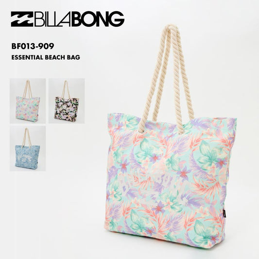 BILLABONG/ビラボン レディース ビーチバッグ ESSENTIAL BEACH BAG 2025 SPRING BF013-909 ビーチバッグ プールバッグ 手さげ 海水浴 プール アウトドア 海 プール ブランド 正規品 女性用