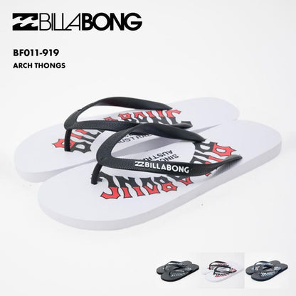 BILLABONG/ビラボン メンズ ビーチサンダル ARCH THONGS 2025 SPRING BF011-919 ビーサン ペタサンダル ビーチ 海 海水浴 サーフィン プール ロゴ ブランド 正規品 男性用[メール便発送 25SS-02]
