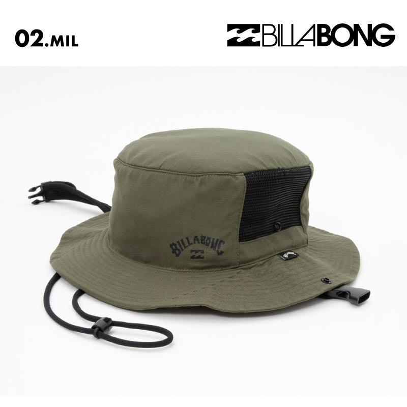 BILLABONG/ビラボン メンズ サーフハット SURF HAT 2025 SPRING BF011-912 アウトドア ビーチ 海 海水浴 サーフハット 帽子 かっこいい シンプル 日よけ 日焼け防止 男性用