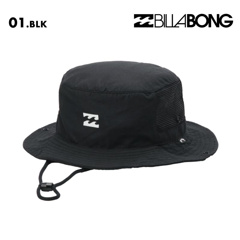 BILLABONG/ビラボン メンズ サーフハット SURF HAT 2026 SPRING BG011-911 帽子 紫外線対策 日焼け防止 サーフィン 海水浴 メッシュ あごひも ループストラップ付 水陸両用 正規品 男性用【メール便発送 26SS-02】