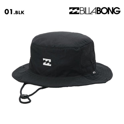 BILLABONG/ビラボン メンズ サーフハット SURF HAT 2026 SPRING BG011-911 帽子 紫外線対策 日焼け防止 サーフィン 海水浴 メッシュ あごひも ループストラップ付 水陸両用 正規品 男性用【メール便発送 26SS-02】