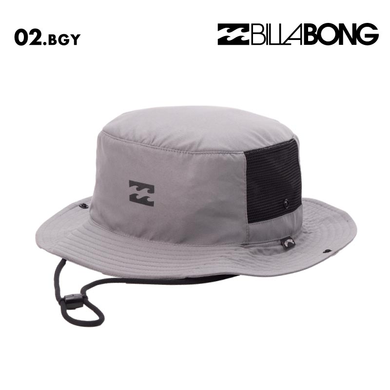 BILLABONG/ビラボン メンズ サーフハット SURF HAT 2026 SPRING BG011-911 帽子 紫外線対策 日焼け防止 サーフィン 海水浴 メッシュ あごひも ループストラップ付 水陸両用 正規品 男性用【メール便発送 26SS-02】