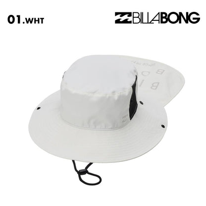 BILLABONG/ビラボン レディース UV ハット BEACH HAT 2026 SPRING BG013-918 帽子 紫外線対策 日焼け防止 サーフィン 海水浴 ネックガード ネックフラップ 裏地柄 ライニング おしゃれ 女性用【メール便発送 26SS-02】