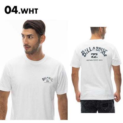 BILLABONG/ビラボン メンズ Tシャツ ARCH FILL 2024 SPRING 半袖 ティーシャツ クルーネック オシャレ コットン ブランド BE011-202