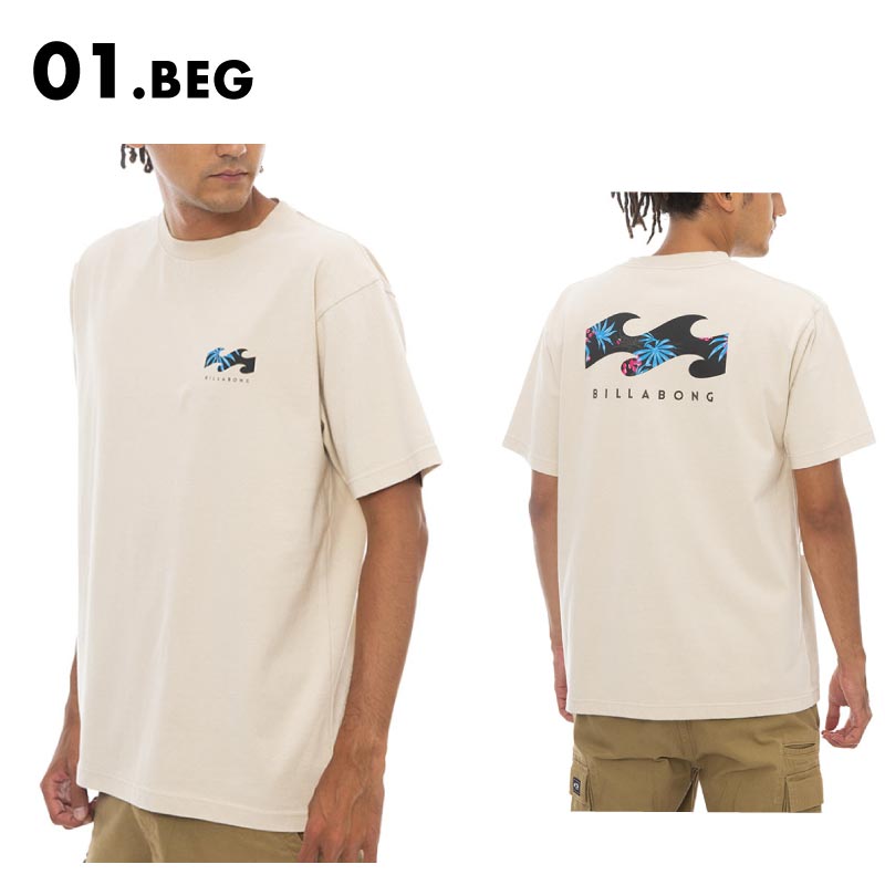 BILLABONG/ビラボン メンズ 半袖 Tシャツ BACK WAVE 2023 SPRING BD011-208 バックプリント ロゴ の通販|  OC STYLE公式ストア