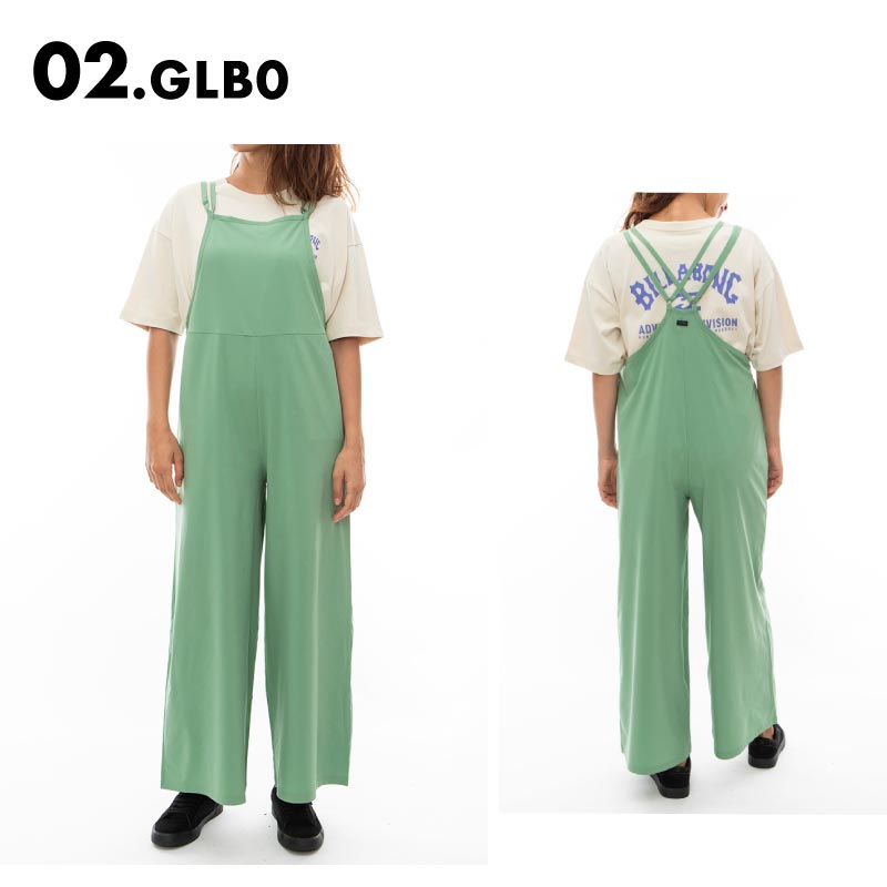 BILLABONG/ビラボン レディース サロペット ADIV UTILITY SALOPETTE LONG 2024 SPRING BE013-879 オーバーオール 体型カバー おしゃれ かわいい ファッション ワンピース アウトドア カジュアル ワイドパンツ キャンプ 女性用