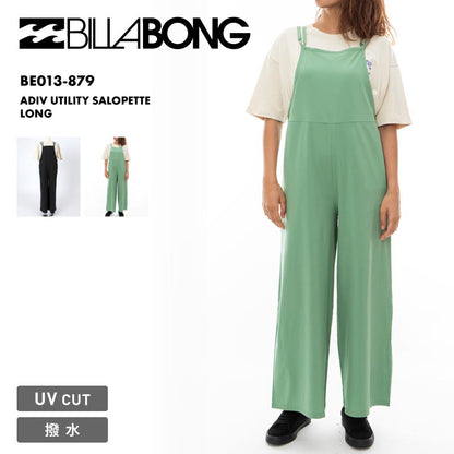 BILLABONG/ビラボン レディース サロペット ADIV UTILITY SALOPETTE LONG 2024 SPRING BE013-879 オーバーオール 体型カバー おしゃれ かわいい ファッション ワンピース アウトドア カジュアル ワイドパンツ キャンプ 女性用