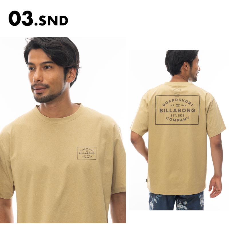 BILLABONG/ビラボン メンズ 水陸両用 半袖 ラッシュガード Tシャツ 