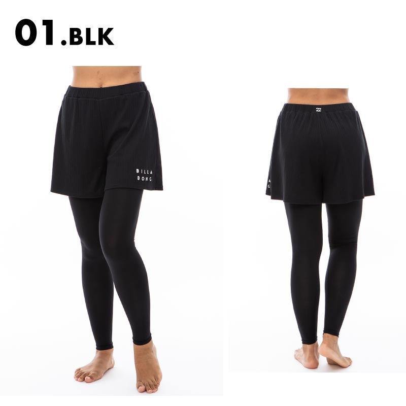 BILLABONG/ビラボン レディース レギンス CULOTTE LEGGINGS 2024 SUMMER BE01C-400 サーフパンツ インナー ボードショーツ ショート丈 キュロット 体型カバー インナー ブランド 正規品 女性用【メール便発送 24SS-10】