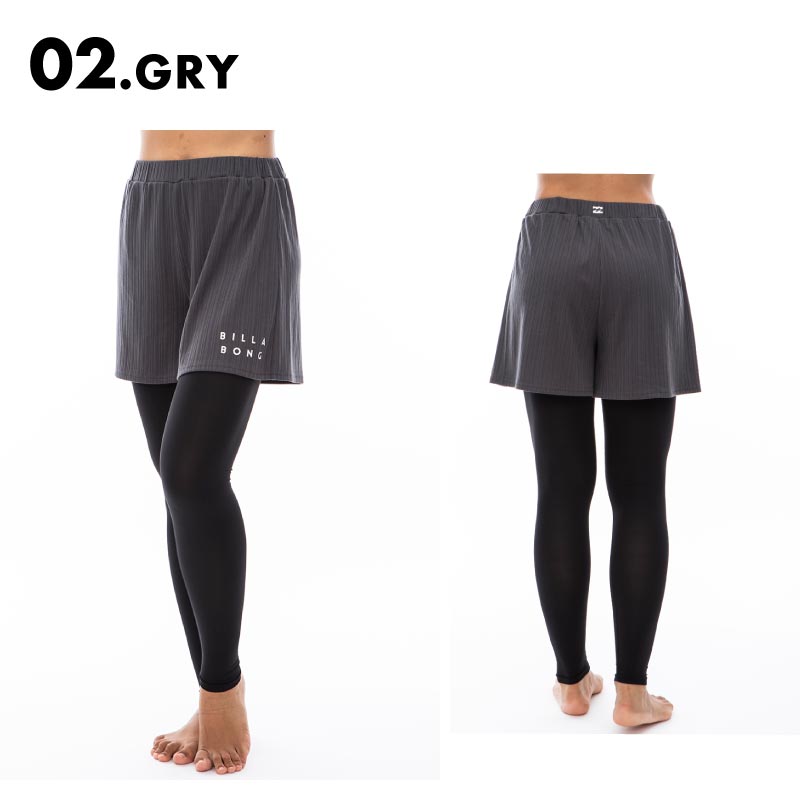 BILLABONG/ビラボン レディース レギンス CULOTTE LEGGINGS 2024 SUMMER BE01C-400 サーフパンツ インナー ボードショーツ ショート丈 キュロット 体型カバー インナー ブランド 正規品 女性用【メール便発送 24SS-10】